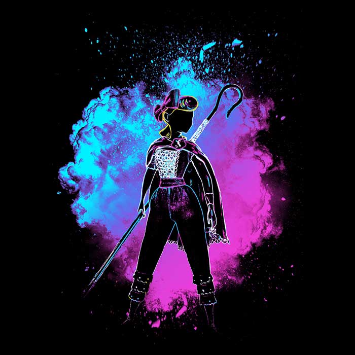 Donnie Illustrations' Soul of the Shepherdess Stylish Men's and Women's Tank Tops