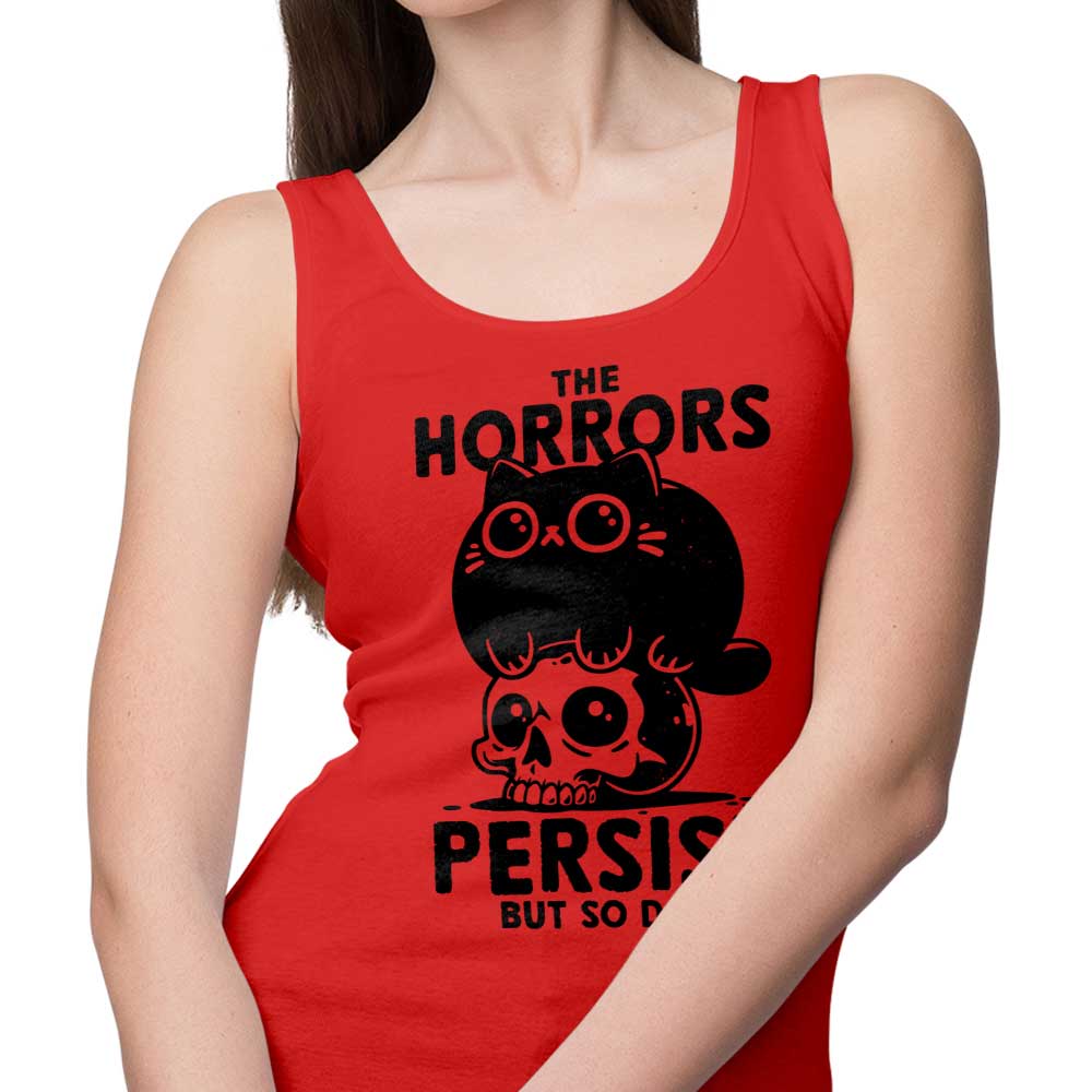 The Horror Survivor Men's Stylish Tank Top for Horror Enthusiasts