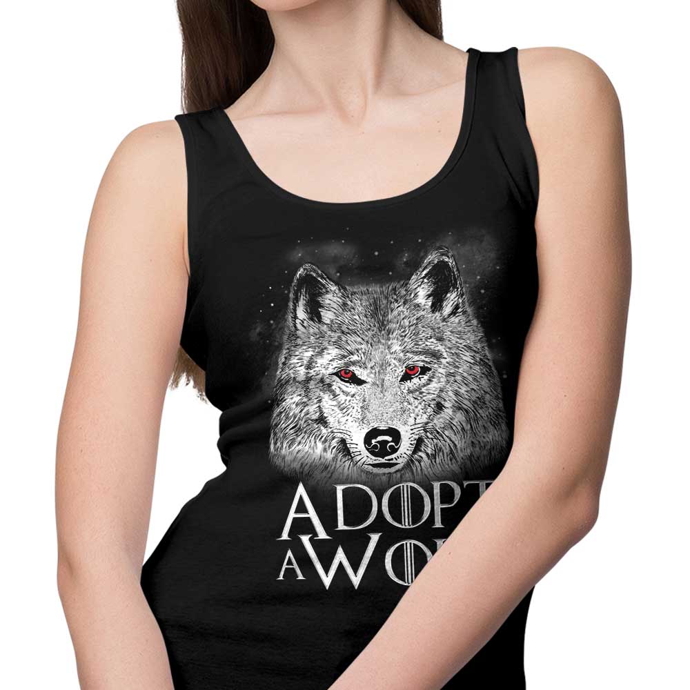 Edu.ely's Adopt a Wolf Comfortable Unisex and Women's Tank Tops