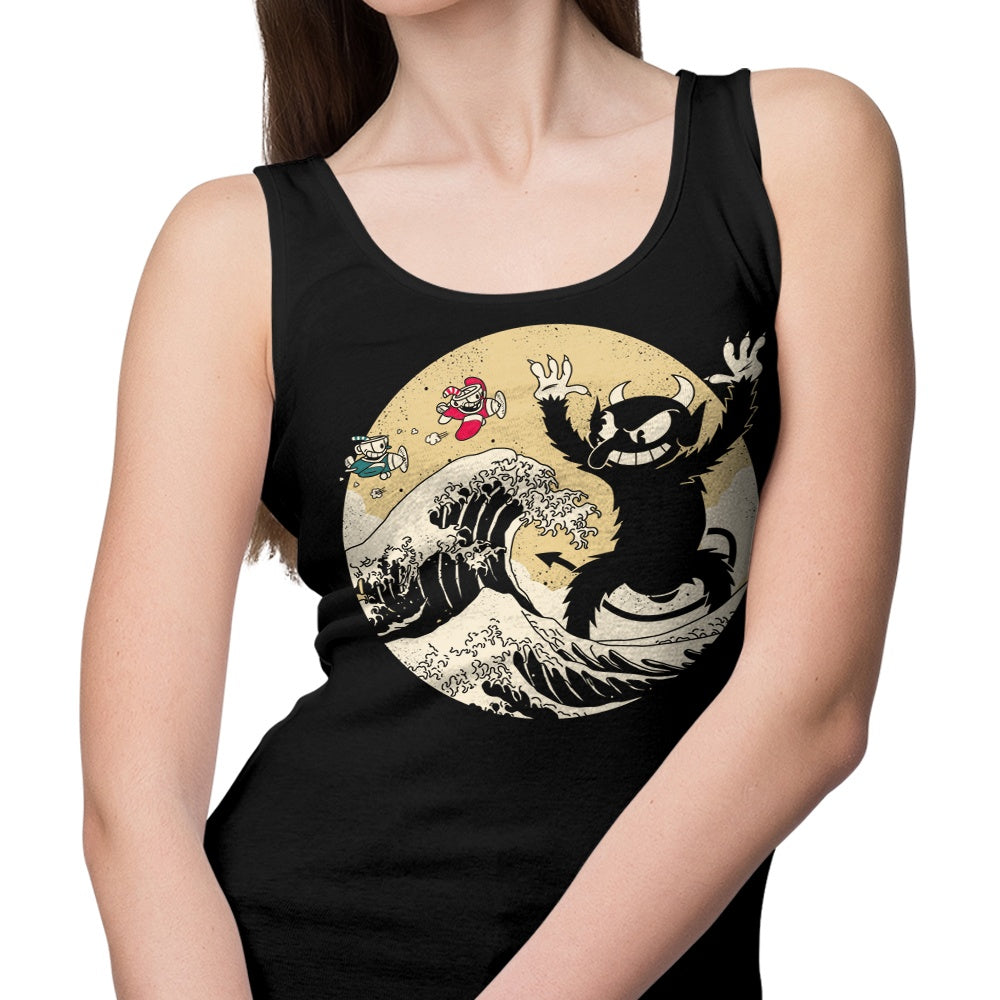 XENOS Retro Battle Comfortable Unisex and Women's Tank Tops