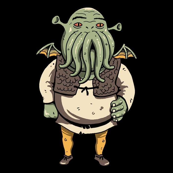 XENOS Ogre Cthulhu Men's and Women's Comfortable Tank Tops