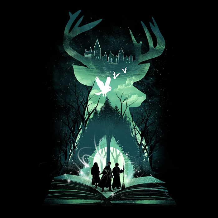 Tank Top Inspired by the Book of Witchcraft and Wizardry from Dandingeroz