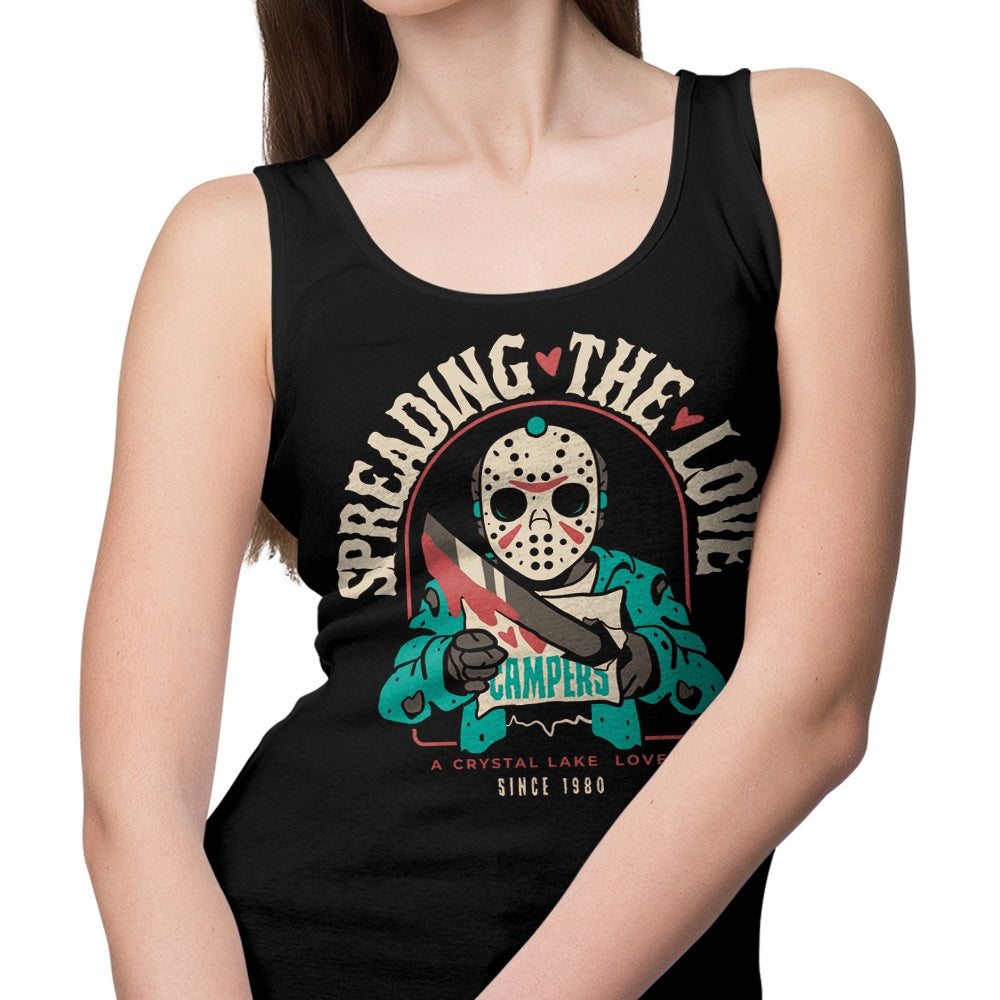 Sketchdemao's Stylish Crystal Lake Lover Tank Top